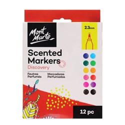 MONT MARTE SCENTED MARKERS 12 Piece